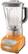 Angle Standard. KitchenAid - Table Top Blender - Tangerine.