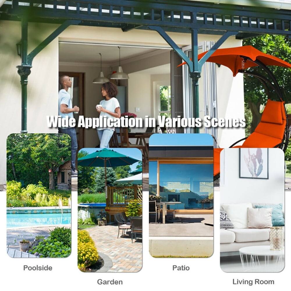 Wide Application in Various Scenes  
- Poolside  
- Patio  
- Garden  
- Living Room
