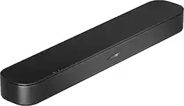 Bose - TV Speaker (2nd Gen) Compact Bluetooth Soundbar with HDMI ARC, Clear Dialogue and Remote Control - Black