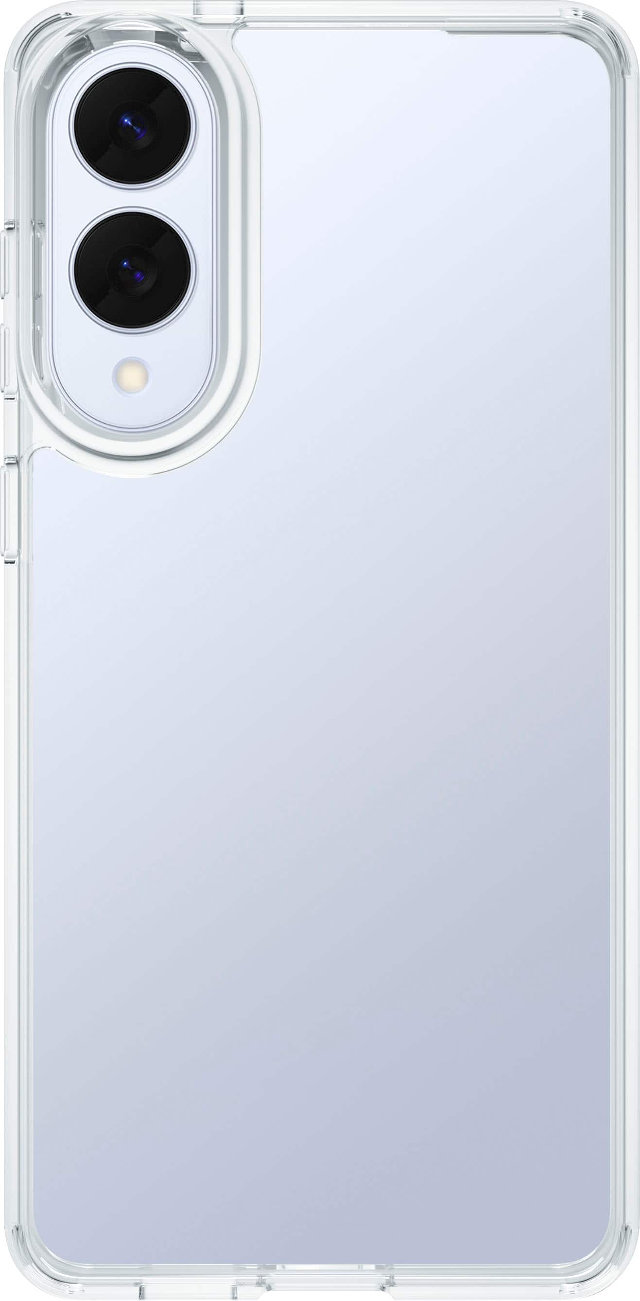 Insignia™ - Hard-Shell Case for Samsung Galaxy S25 Edge - Clear - Front_Zoom