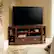 Left. Sauder - Palladia Corner Entertainment Credenza - Select Cherry.