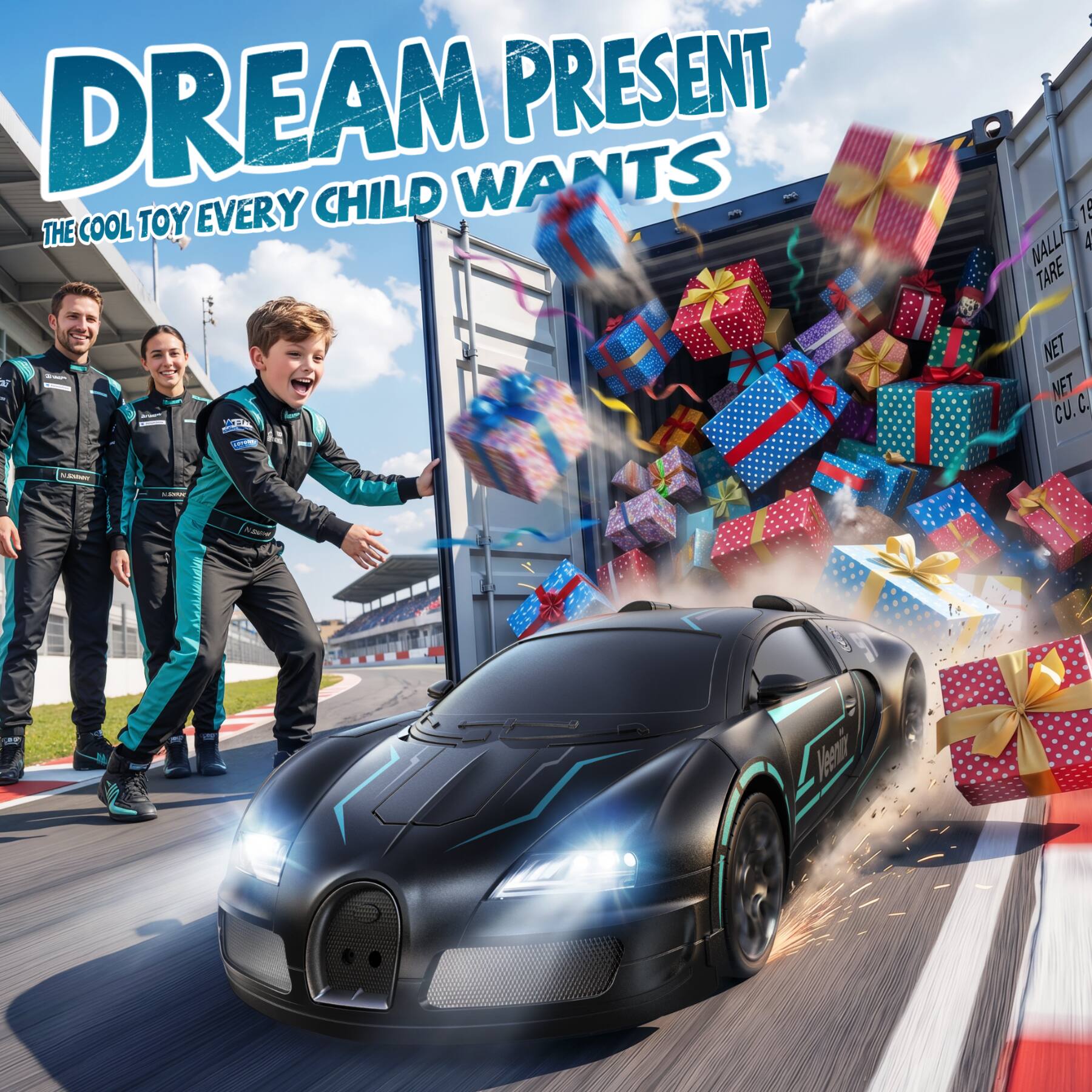 DREAM PRESENT  
THE COOL TOY EVERY CHILD WANTS