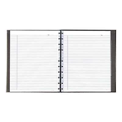 Alt View 1. Blueline - MiracleBind 1-Subject Professional Notebooks, 11" x 9.0625", College Ruled, 75 Sheets - Black.