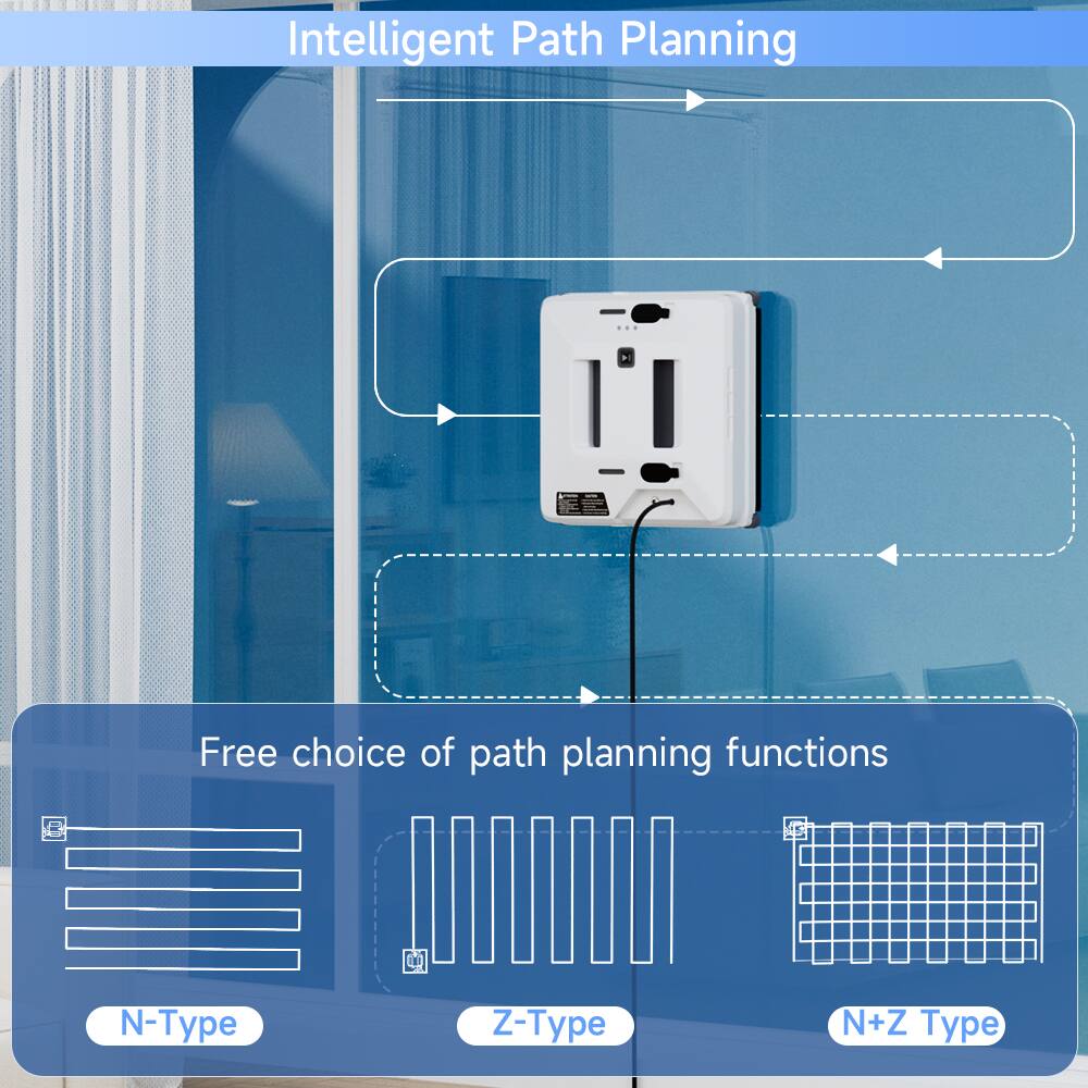 Intelligent Path Planning

Free choice of path planning functions

N-Type  
Z-Type  
N+Z Type