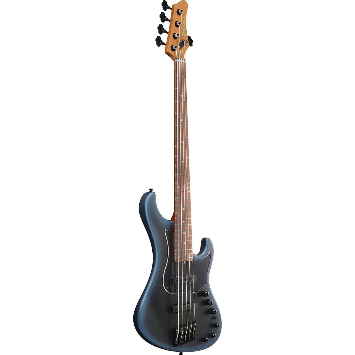 Alt View 2. Ibanez - Ibanez MDM Mode Series MDM1005 5-String Electric Bass Guitar, Midnight Arctic Ocean Matte.