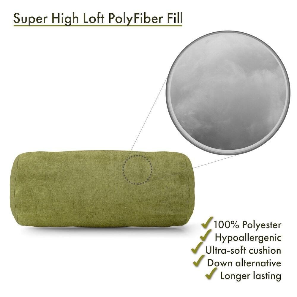 Super High Loft PolyFiber Fill

- 100% Polyester
- Hypoallergenic
- Ultra-soft cushion
- Down alternative
- Longer lasting