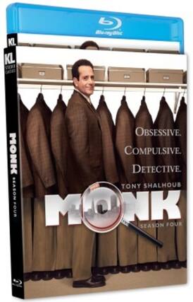 Front. Monk: Season Four - BLU-RAY.