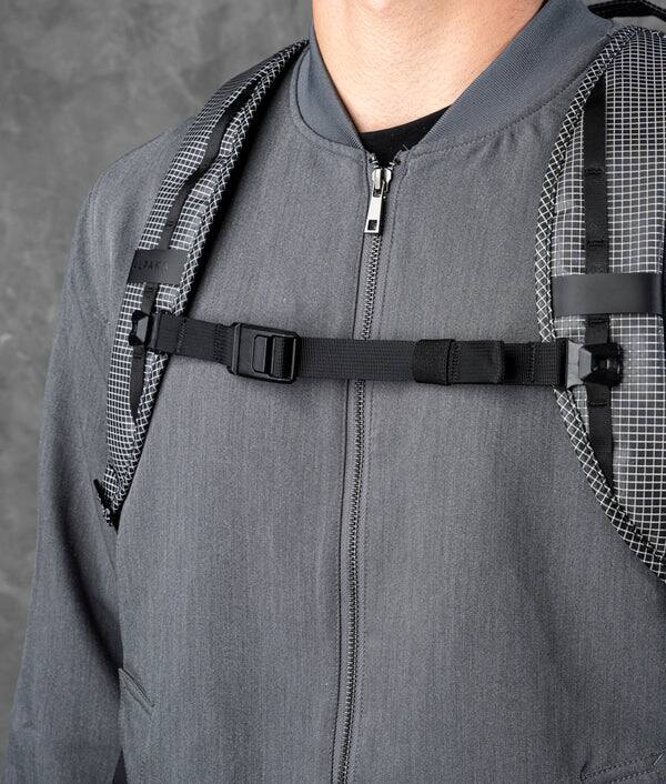 Alt View 1. ALPAKA - Lightweight 22L Laptop Backpack for 16-inch Laptop, Momentum Backpack for Work, Travel & Commuting, Weather-Resistant - Axodyne hybrid Grey.