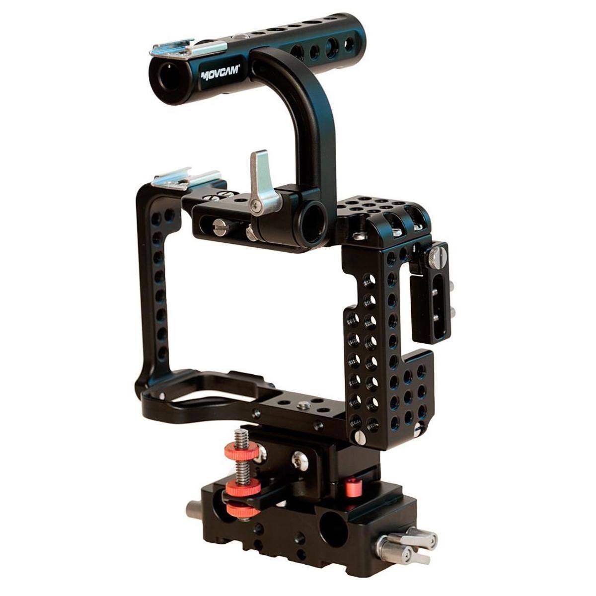 Alt View 3. Movcam - Movcam Cage Kit for Sony A7II, A7SII and A7RII Digital Camera.