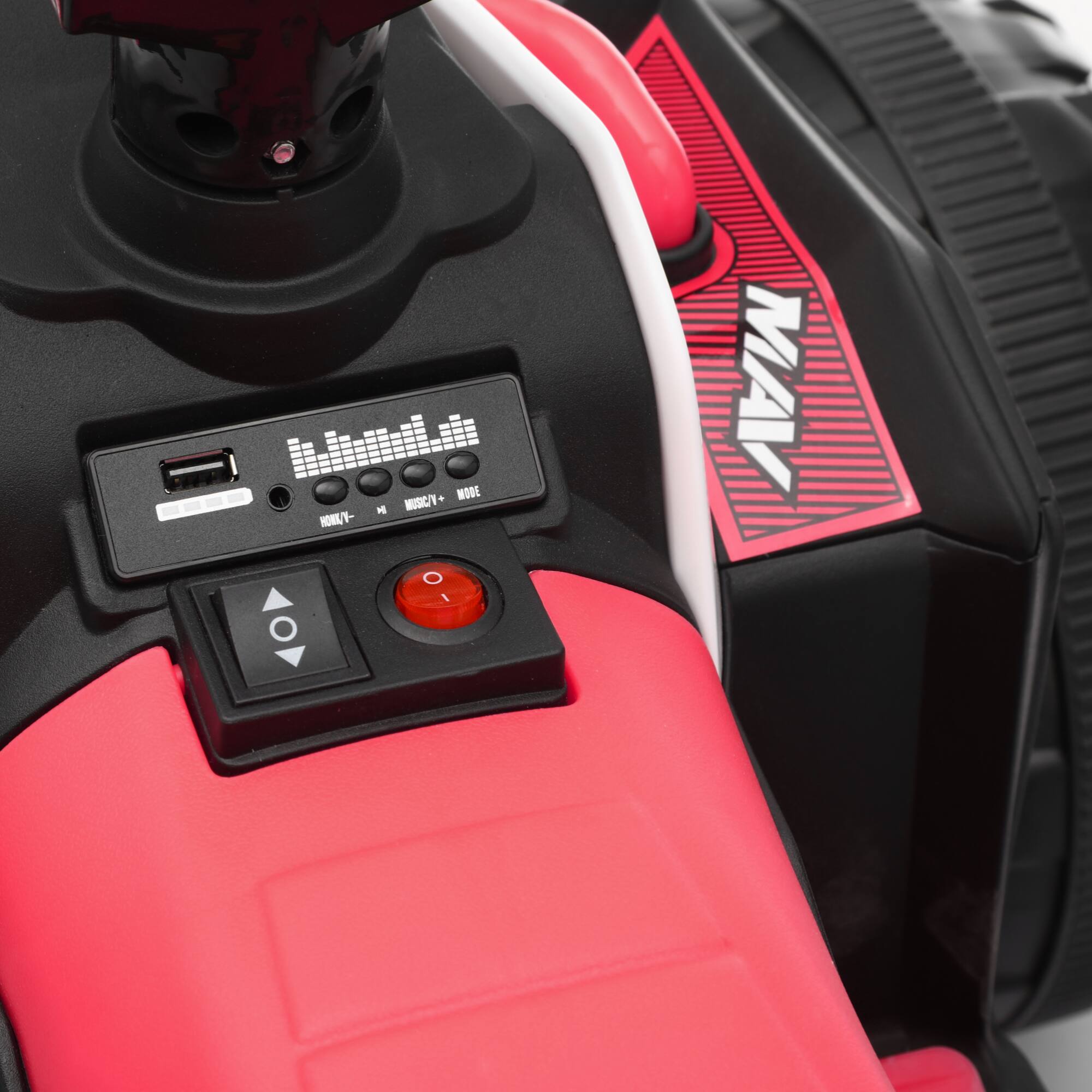 HORN/VOL  
MUSIC/VOL  
MODE  

MAX