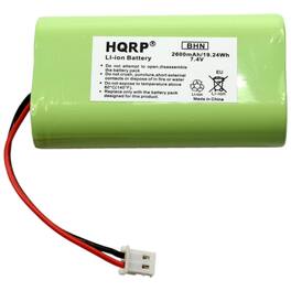 HQRP - Replacement Li-ion Battery Pack for SurgiTel Eclipse EHL65 EHL-65 7.4 V 2600 mAh