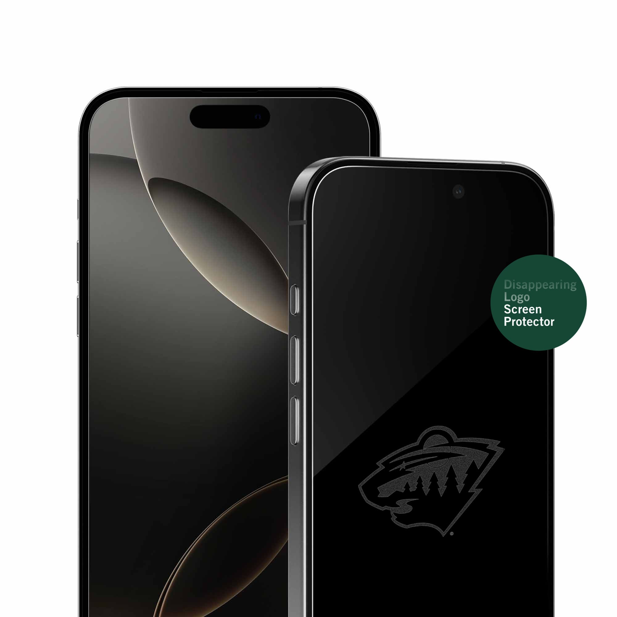 Disappearing Logo Screen Protector