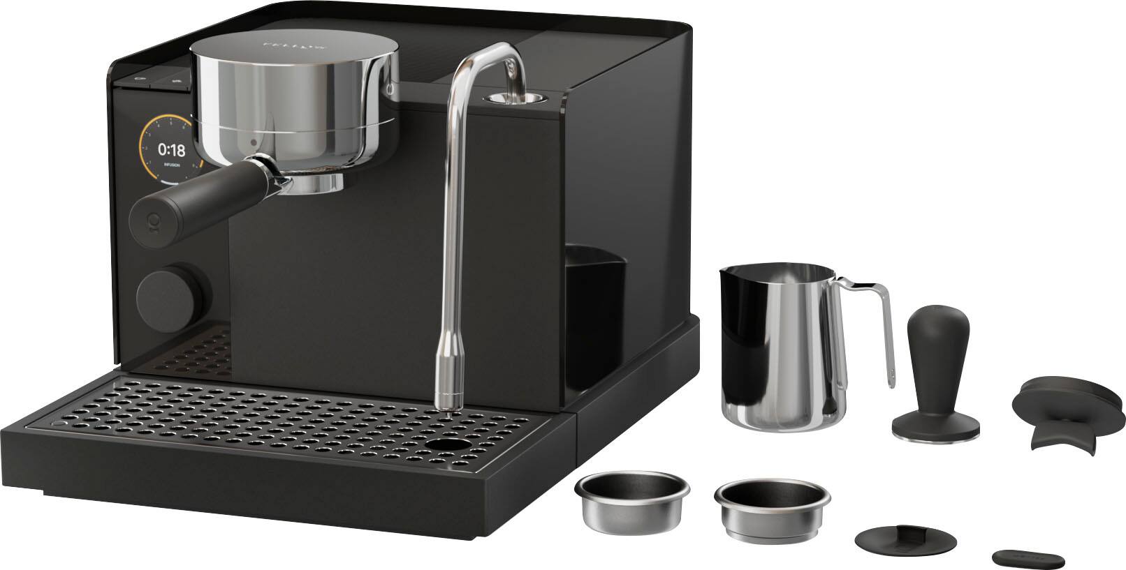 Left. Fellow - Fellow Espresso Series 1 Black - Black.