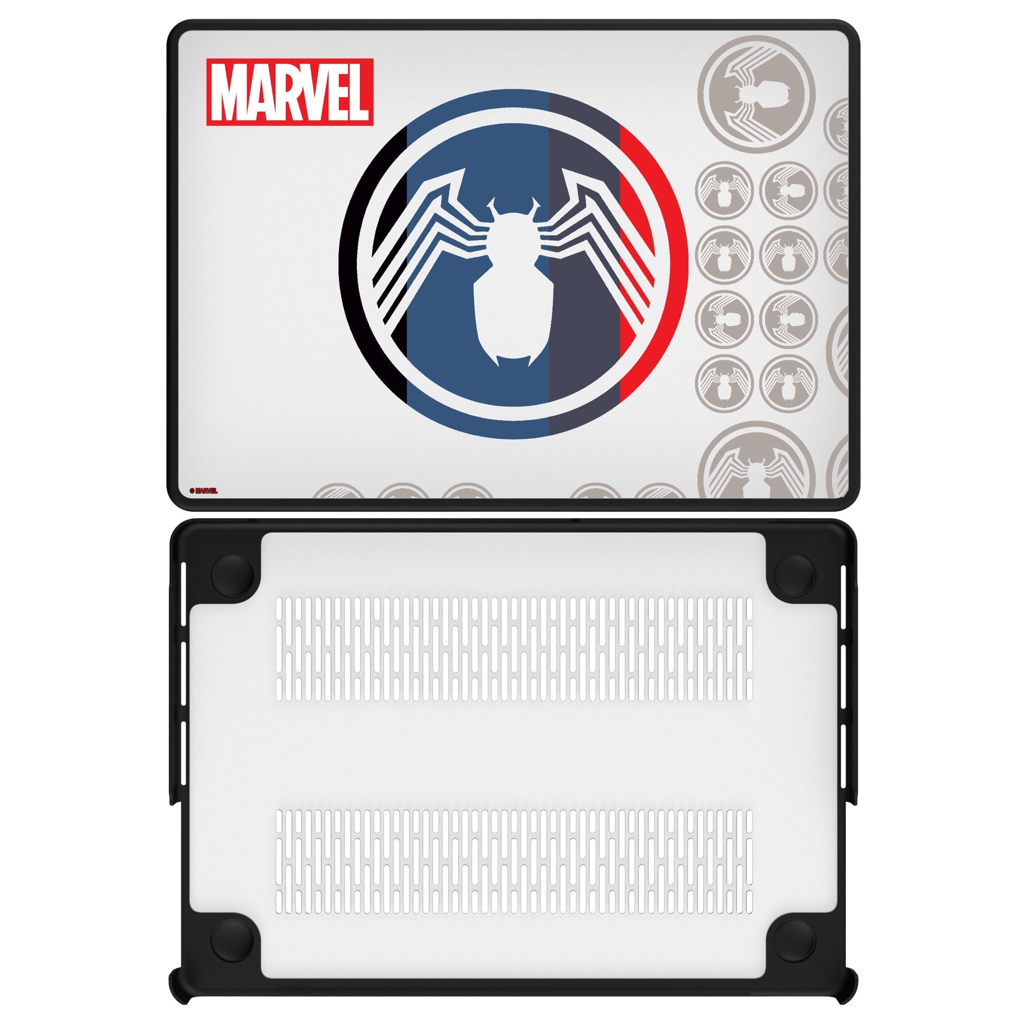 Keyscaper - Marvel Sigil Laptop Case - Apple MacBook Air 13-inch (M2, 2022)/(M3, 2024) - Venom