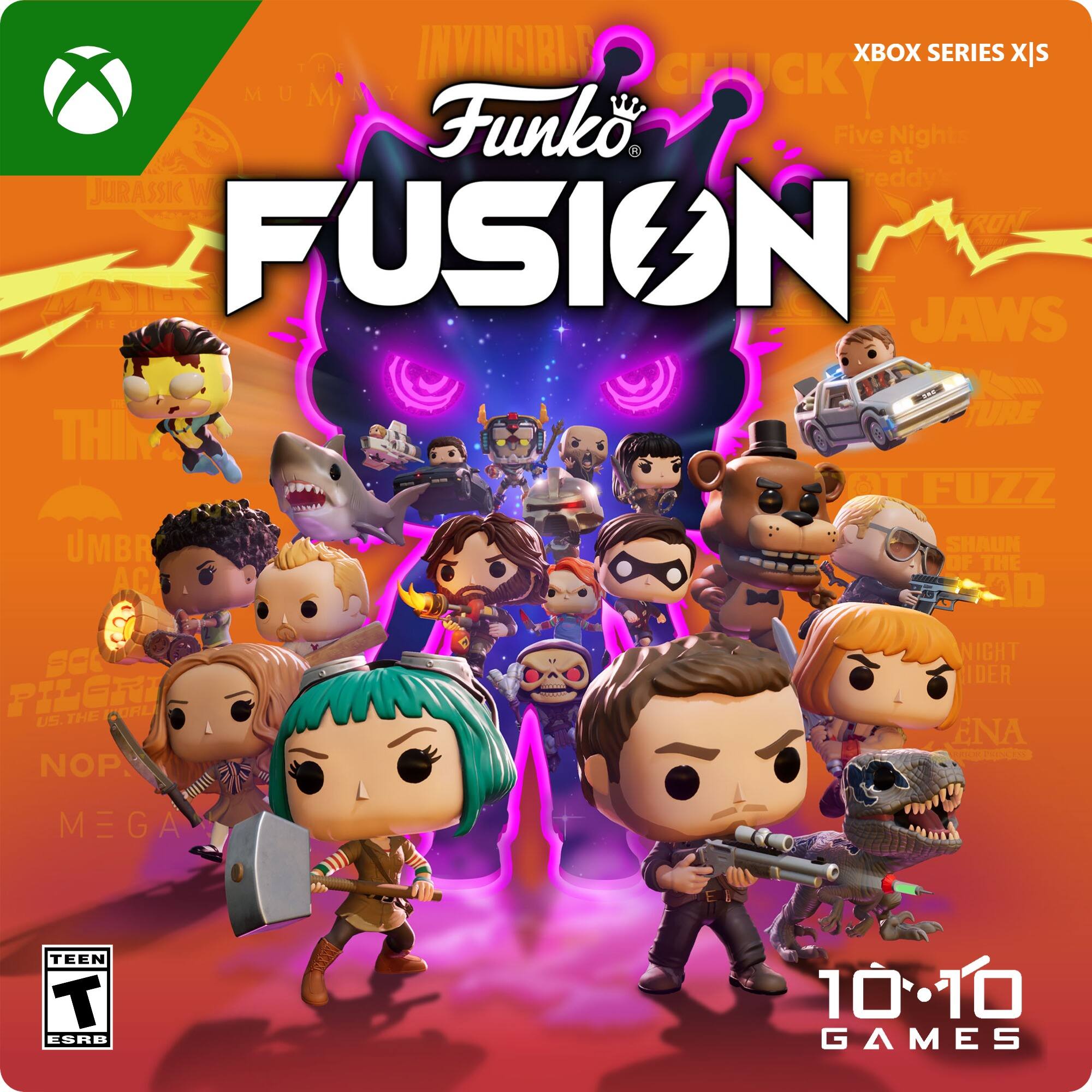 INVINCIBLE CHICK XBOX SERIES XIS MUMAY Funko Five at Nights reddy JURASSIC W STRON LAM FUSION A JAWS TURE THINK OT FUZZ UMBR SHAUN OF THE AC an SCO PILGRI THE CORL US NOP NIGHT IDER ENA - C MEGA TEEN T ESRB 1010 GAMES - T (Teen 13+)