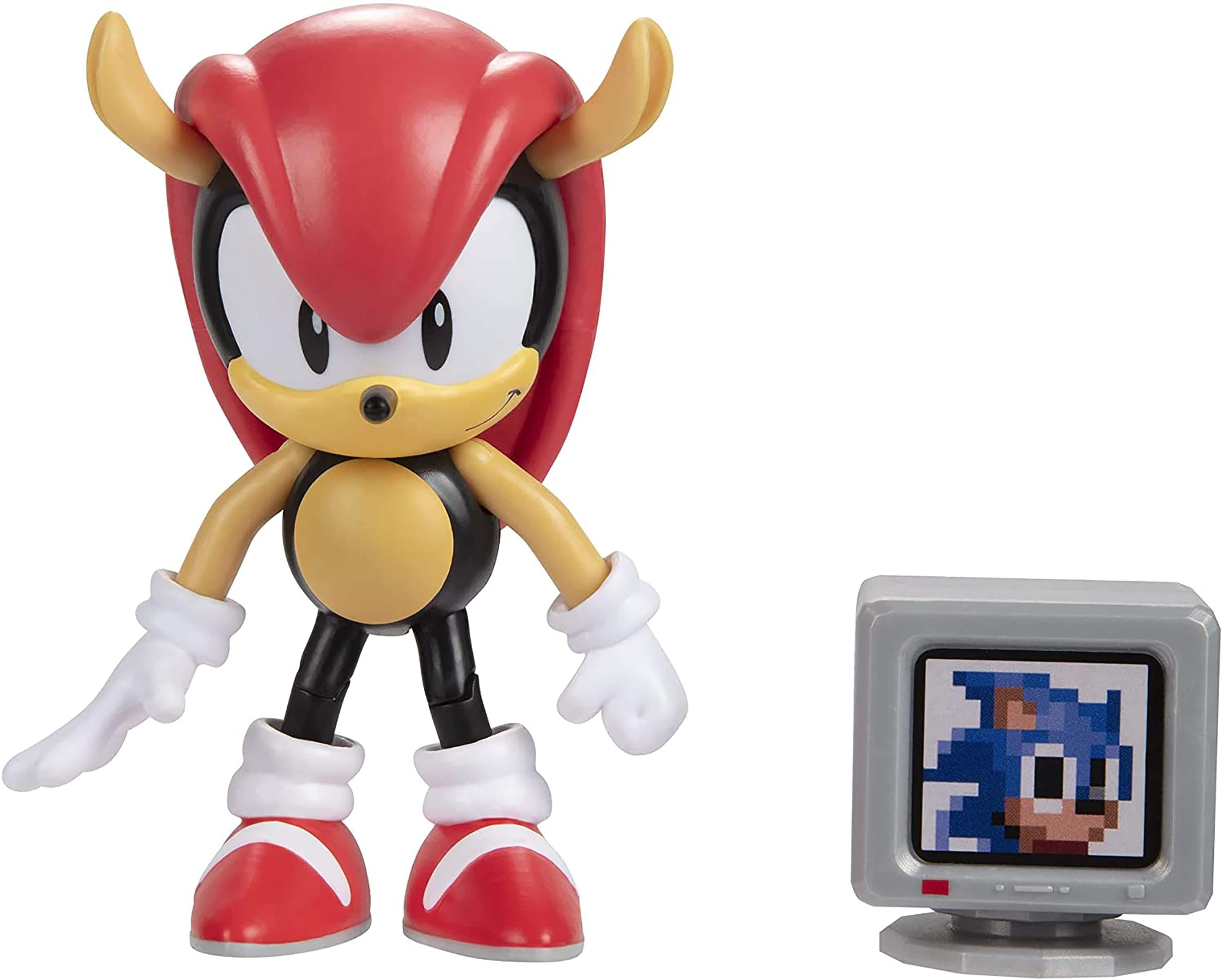 Jakks Pacific - Sonic the Hedgehog 4 Inch Figure | Classic Mighty - Red price history on PriceWatchPro
