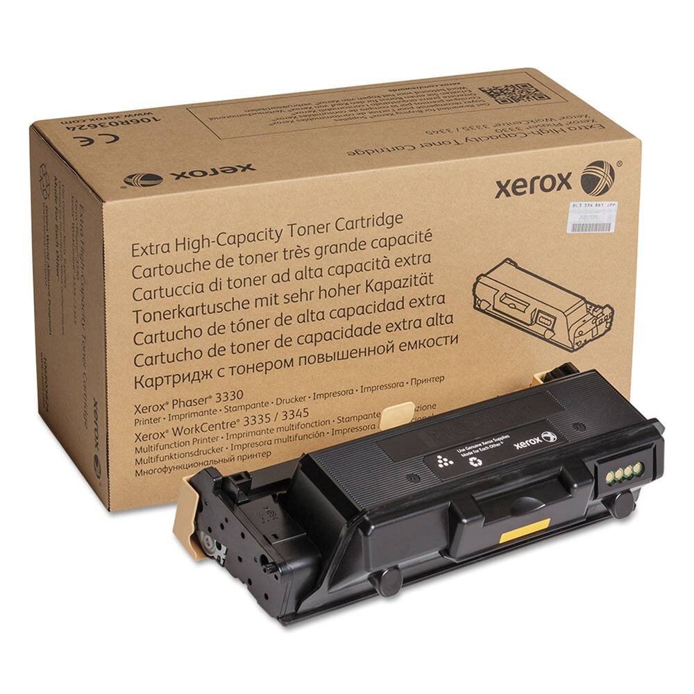 Sure, here is the corrected and grouped text:

---

**Product Information:**

- **Model:** Xerox Phaser 3330
- **Printer:** Xerox WorkCentre 3335 / 3345
- **Description:** Extra High-Capacity Toner Cartridge

**Languages:**

- **English:** Extra High-Capacity Toner Cartridge
- **French:** Cartouche de toner de grande capacité
- **Italian:** Cartuccia di toner ad alta capacità
- **German:** Tonerpatrone mit sehr hoher Kapazität
- **Spanish:** Cartucho de toner de alta capacidad
- **Portuguese:** Cartucho de toner de capacidade extra
- **Russian:** Картридж с тонером повышенной ёмкости

**Printer Compatibility:**

- Xerox Phaser 3330
- Xerox WorkCentre 3335 / 3345
- Multifunction Printer
- Impresora multifunción
- Multifunktionsdrucker
- Imprimante multifonction
- Impresora multifunción
- Многорыночная печать