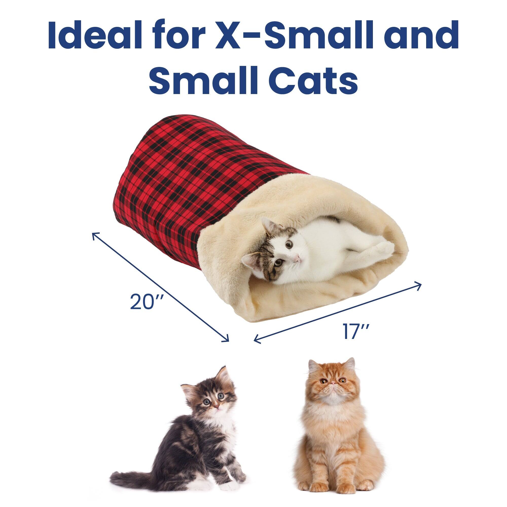 Ideal for X-Small and Small Cats

20"  
17"
