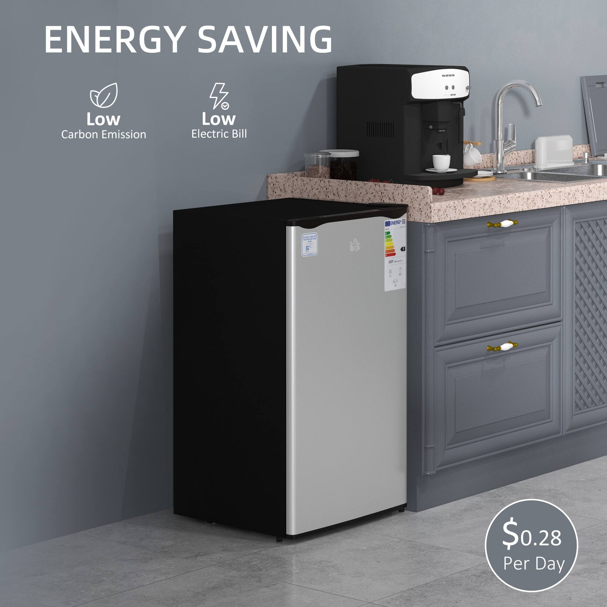 ENERGY SAVING

- Low Carbon Emission
- Low Electric Bill

$0.28 Per Day