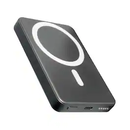 Xyst - 5000 mAh MagSafe Magnetic Wireless 5W Power Bank - Gray