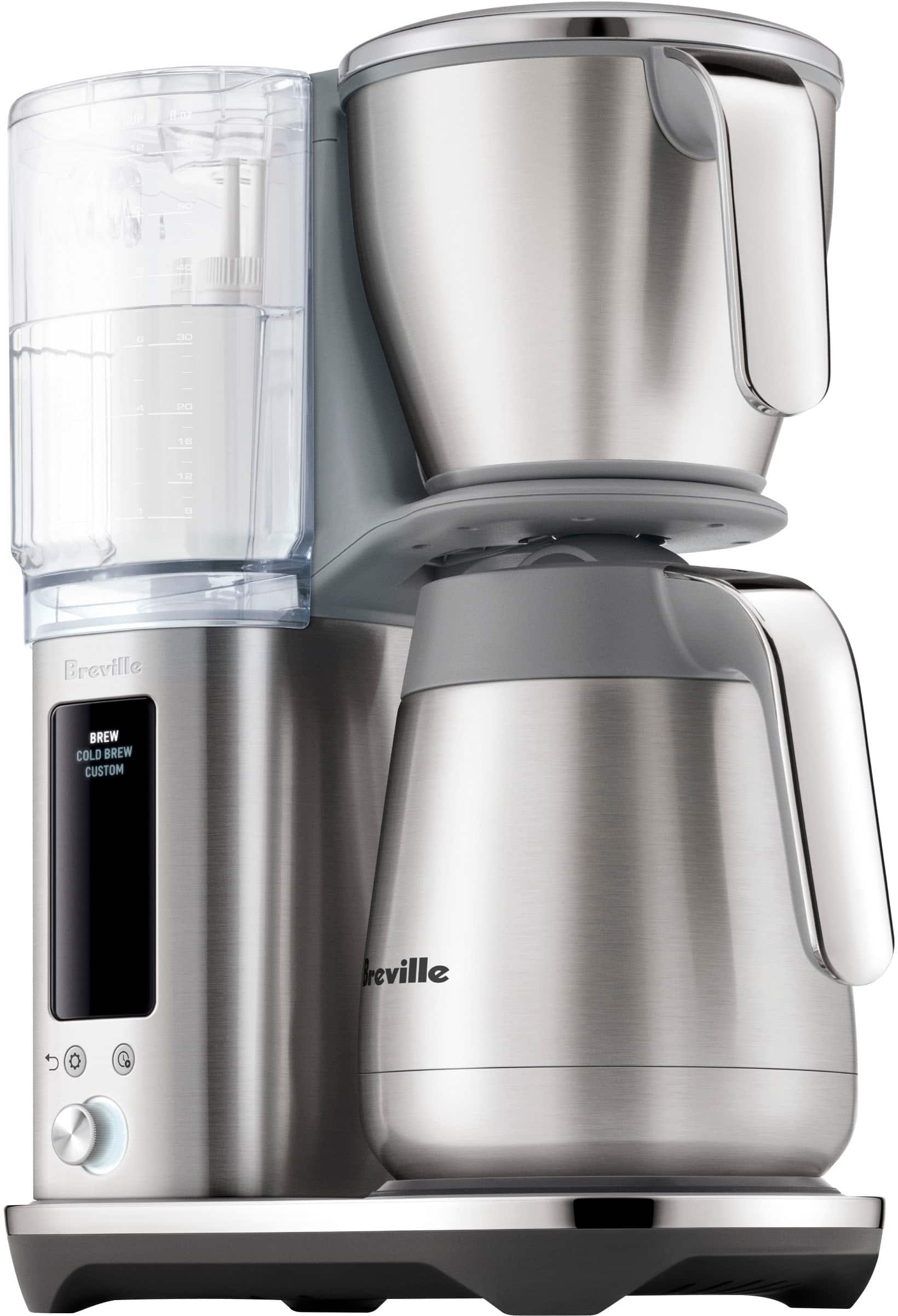 The text on the image reads "Breville BREW COLD BREW CUSTOM."