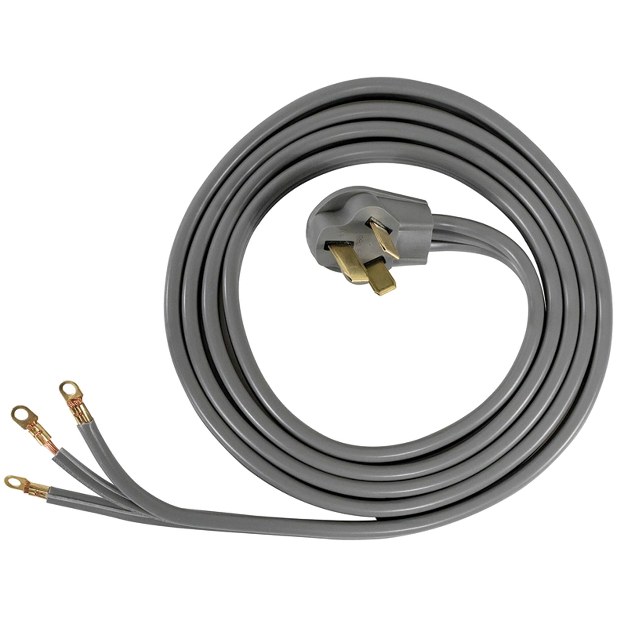 Alt View 2. Certified Appliance Accessories - 3-Wire Eyelet 50 Amp Range Cord 10 ft.