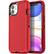 Front. Entronix - Entronix Heavy Duty iPhone 11 Case - Triple-Layer Protection for Ultimate Safety - Red.