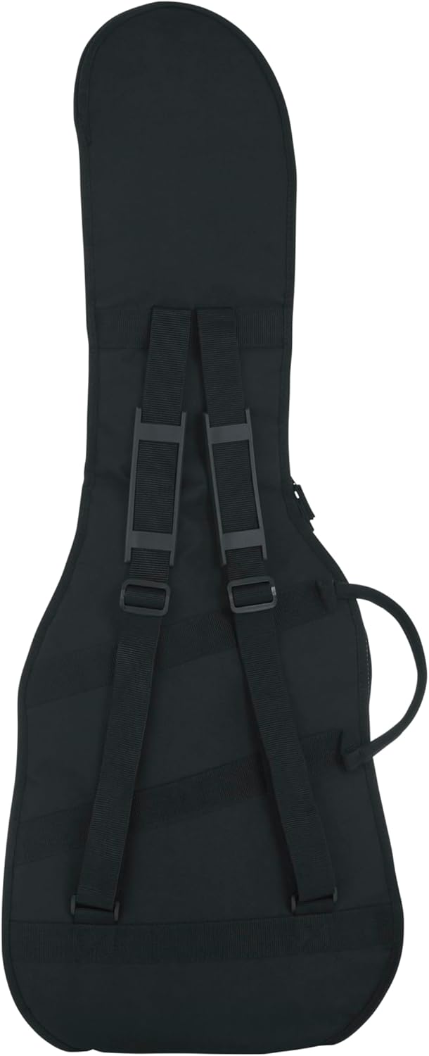 Back. Gator - Economy Gig Bag for Electric Guitars with 10mm Foam Padding and 600D Nylon Exterior.