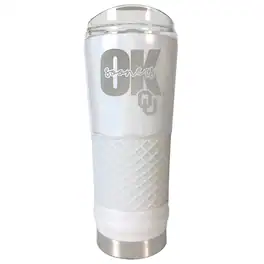 Great American Products - Oklahoma Sooners 24oz. Draft Opal Tumbler - Multicolor