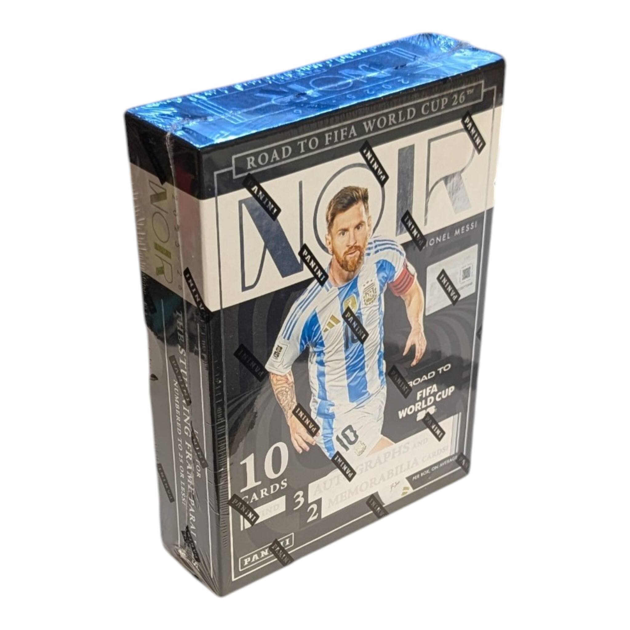 ROAD TO FIFA WORLD CUP 26^
PANINI
10 CARDS
3 AUTOGRAPH CARDS
2 MEMORABILIA CARDS
LIONEL MESSI