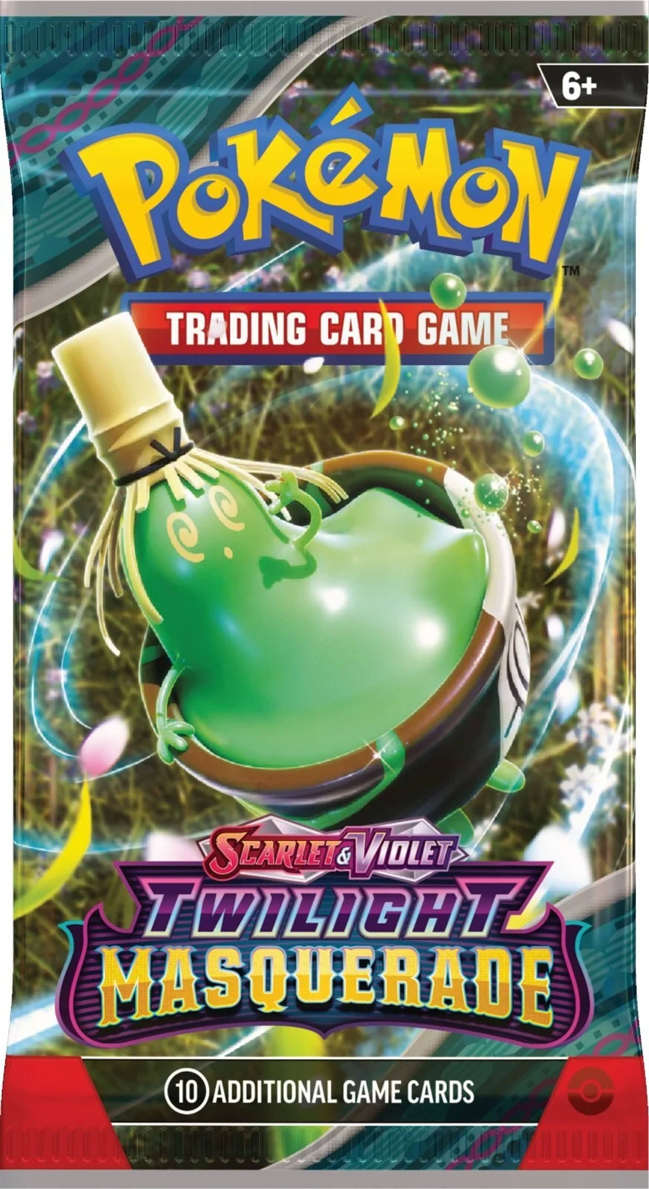 Pokémon Trading Card Game  
Scarlet & Violet Twilight Masquerade  
10 Additional Game Cards  
6+