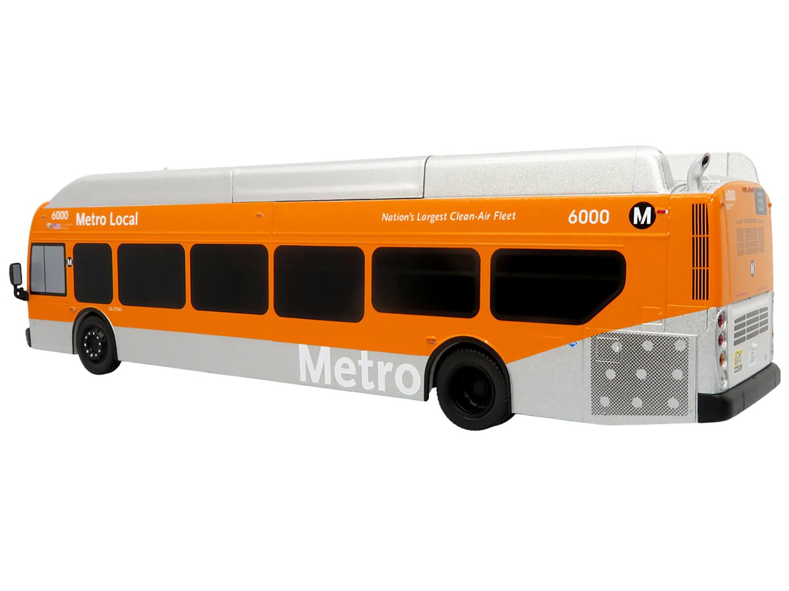 6000 Metro Local  
Nation's Largest Clean-Air Fleet  
6000 M  
Metro