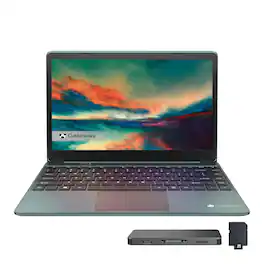 Gateway - 14.1" FHD Slim Laptop,Intel i5-1135G7,16GB RAM,2TB SSD+160GB Dock Set,Intel Iris Xe Graphics,Win 11 Pro - Black