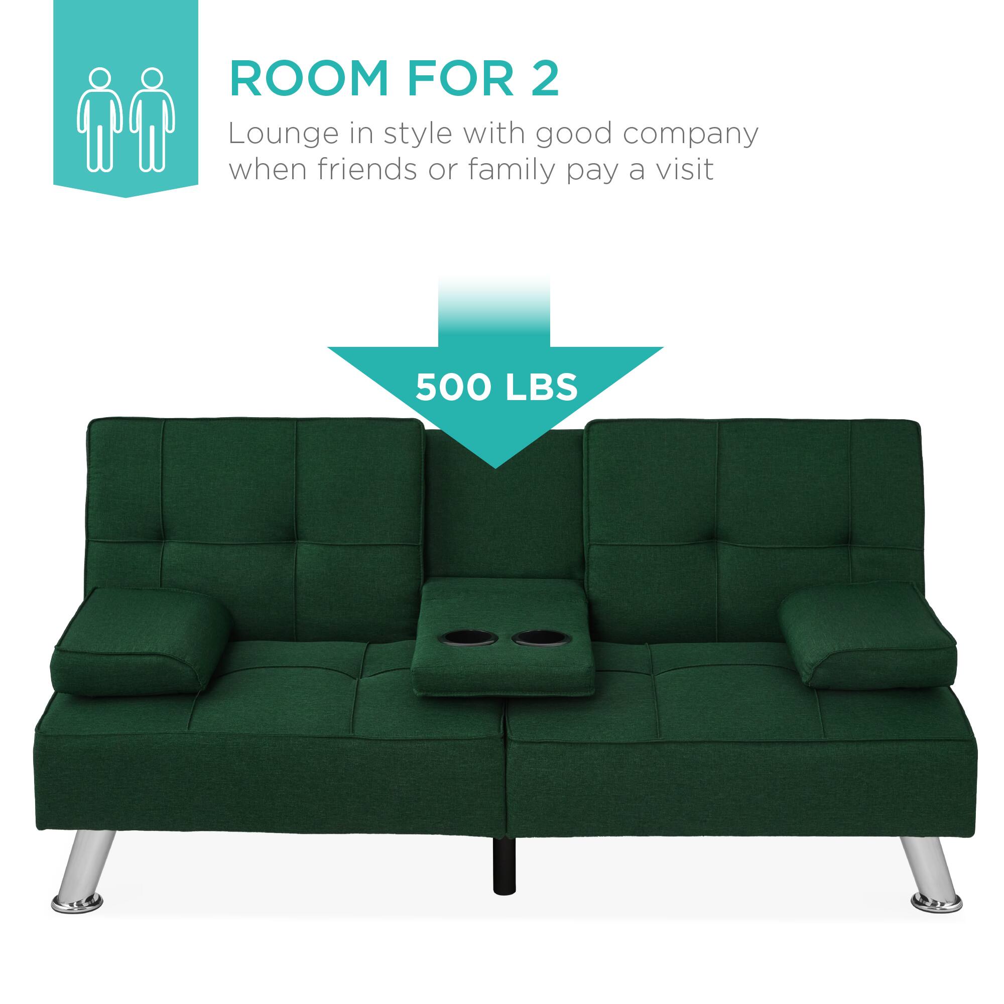 ROOM FOR 2  
Lounge in style with good company when friends or family pay a visit  

500 LBS