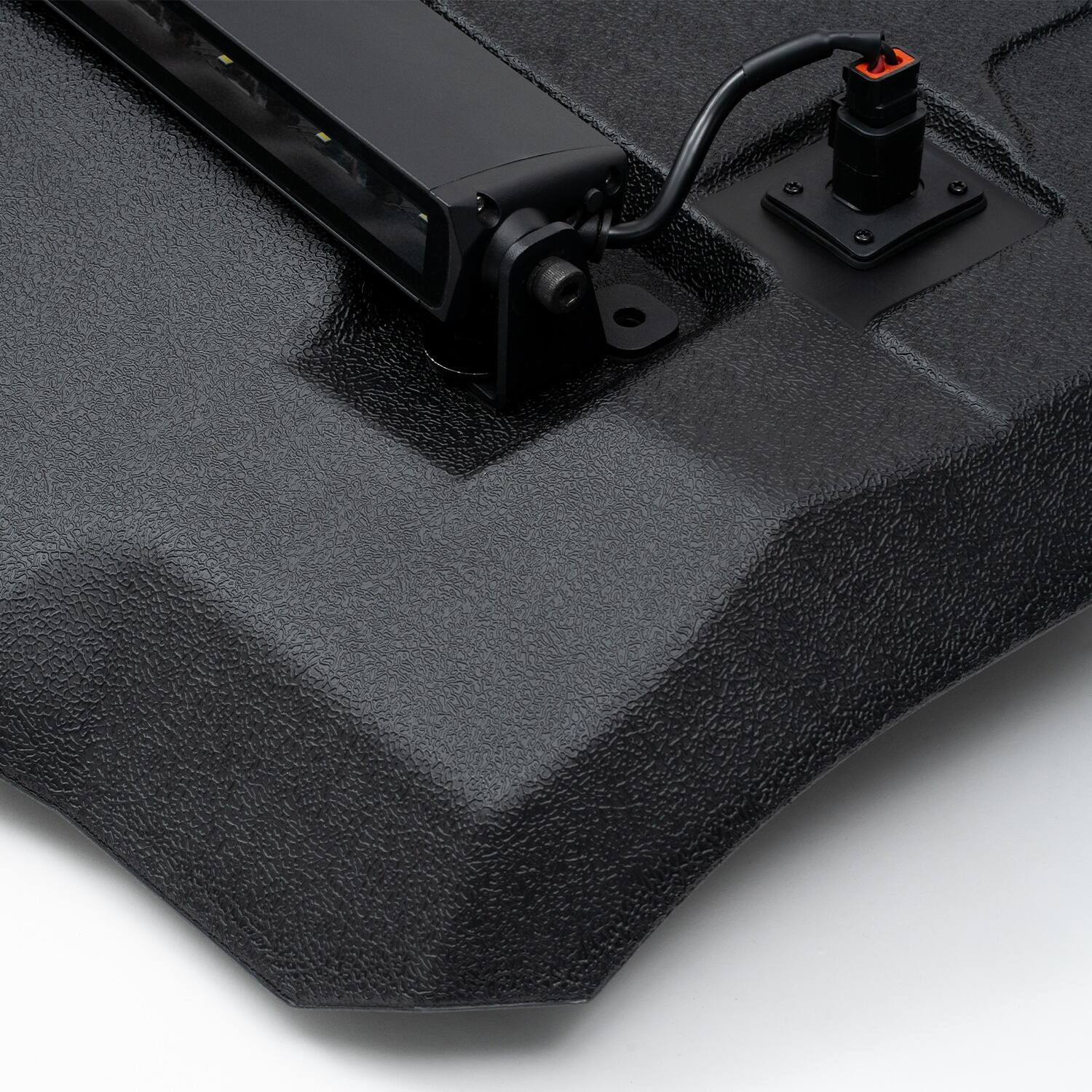 Alt View 22. MB Quart - Tuned 7 Speaker Audio Roof with 7 Inch LED Source Unit for Polaris Ranger - Black.