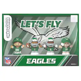 Fisher Price - Fisher-Price Little People Philadelphia Eagles Fanatics Collector - NFL Series 2 - Green