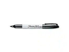 Sharpie - T.E.C. Permanent Marker, Fine Tip - Black