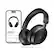 Alt View 11. Bose - QuietComfort Ultra Wireless Noise Cancelling Over-the-Ear Headphones - Black.