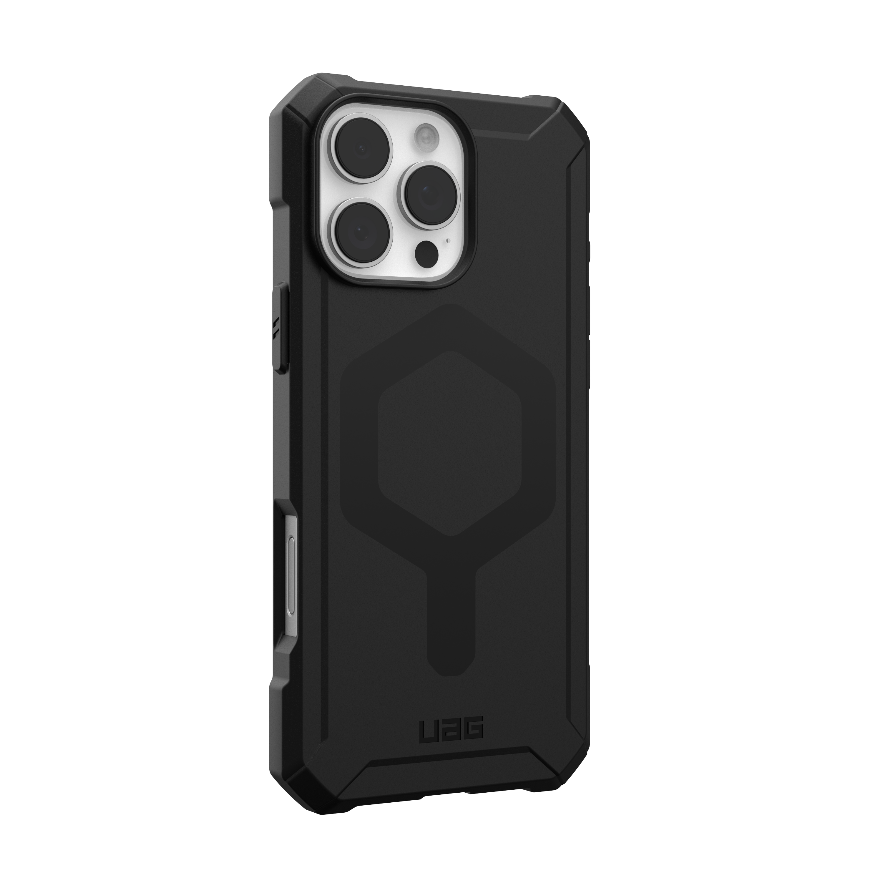 Alt View 2. UAG - Essential Armor Series Case with Magsafe for Apple iPhone 16 Pro Max - Black.