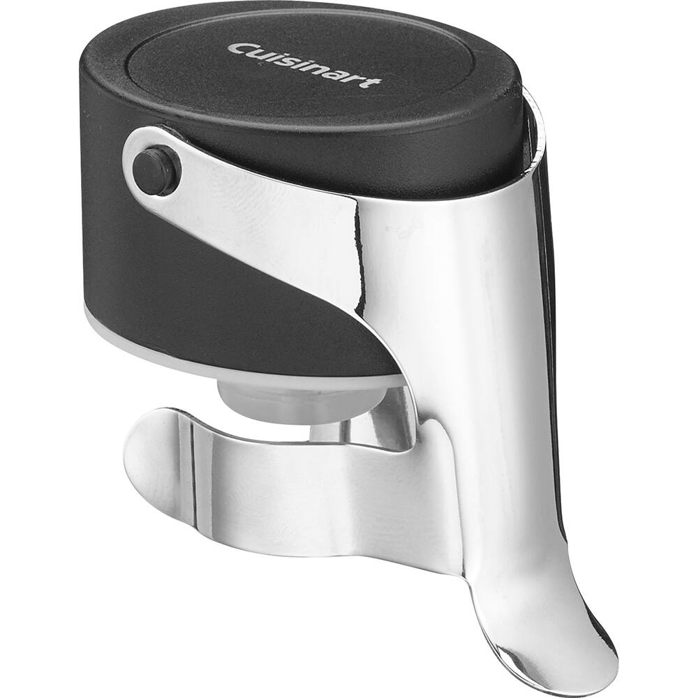 Left. Cuisinart - Champagne Stopper - Stainless Steel - Stainless Steel.