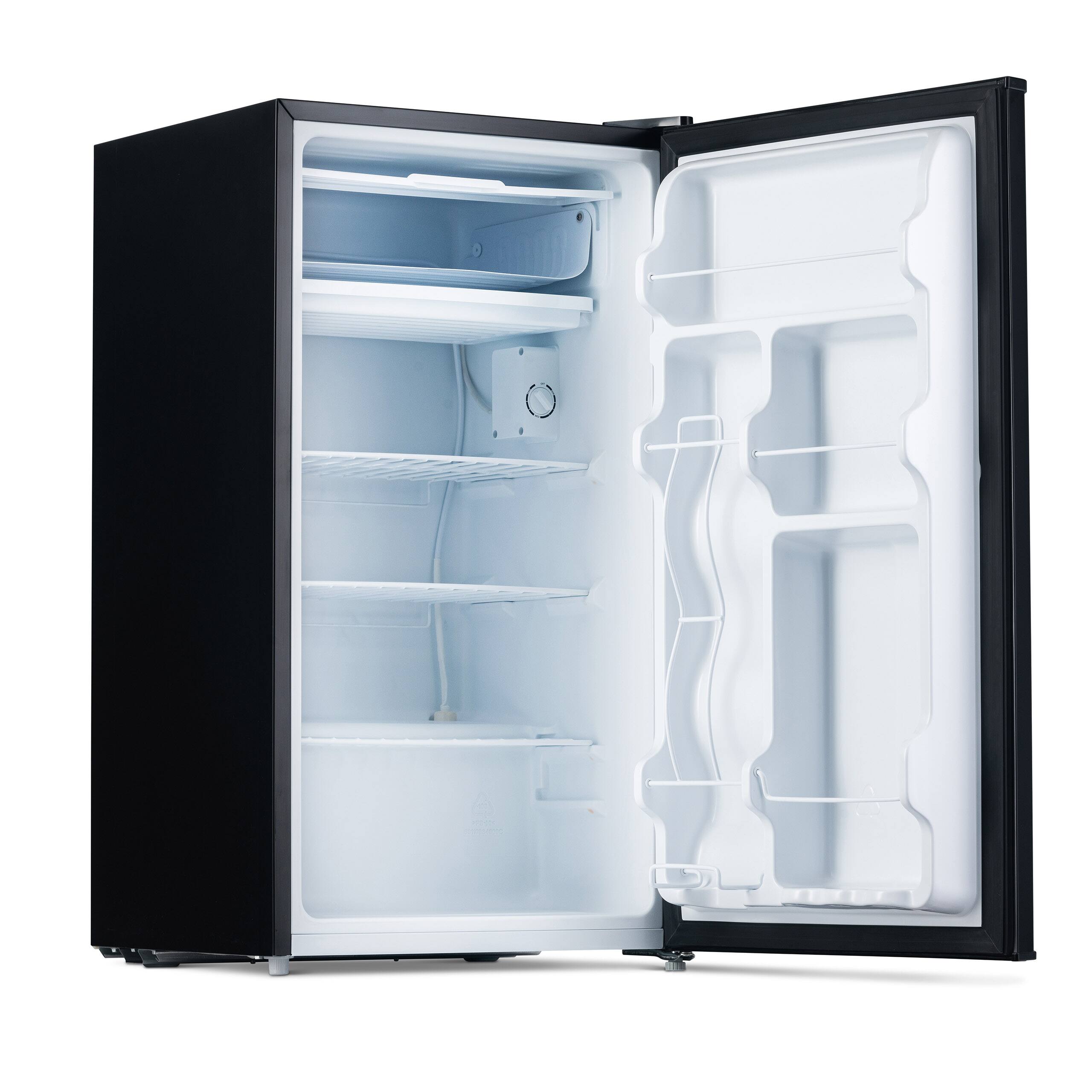 Alt View 6. NewAir - Compact Mini Fridge with Freezer, 3.3 Cu. Ft. - Black.