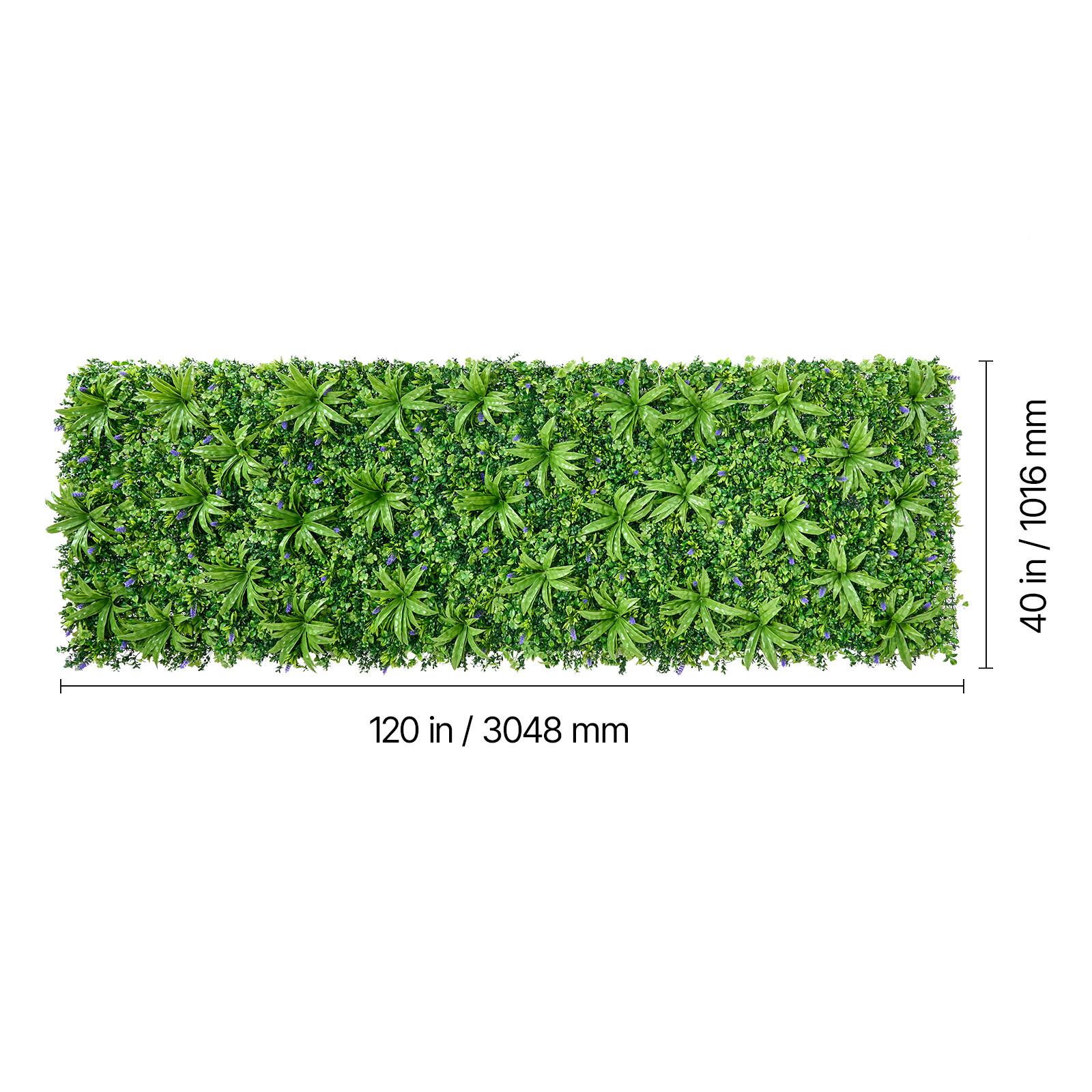 mm 1016 / in 40 120 in / 3048 mm