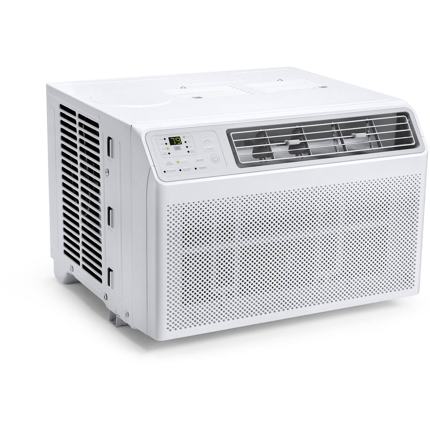 Alt View 6. TCL - 700 Sq. Ft. 14,000 BTU Smart Window Air Conditioner - White.
