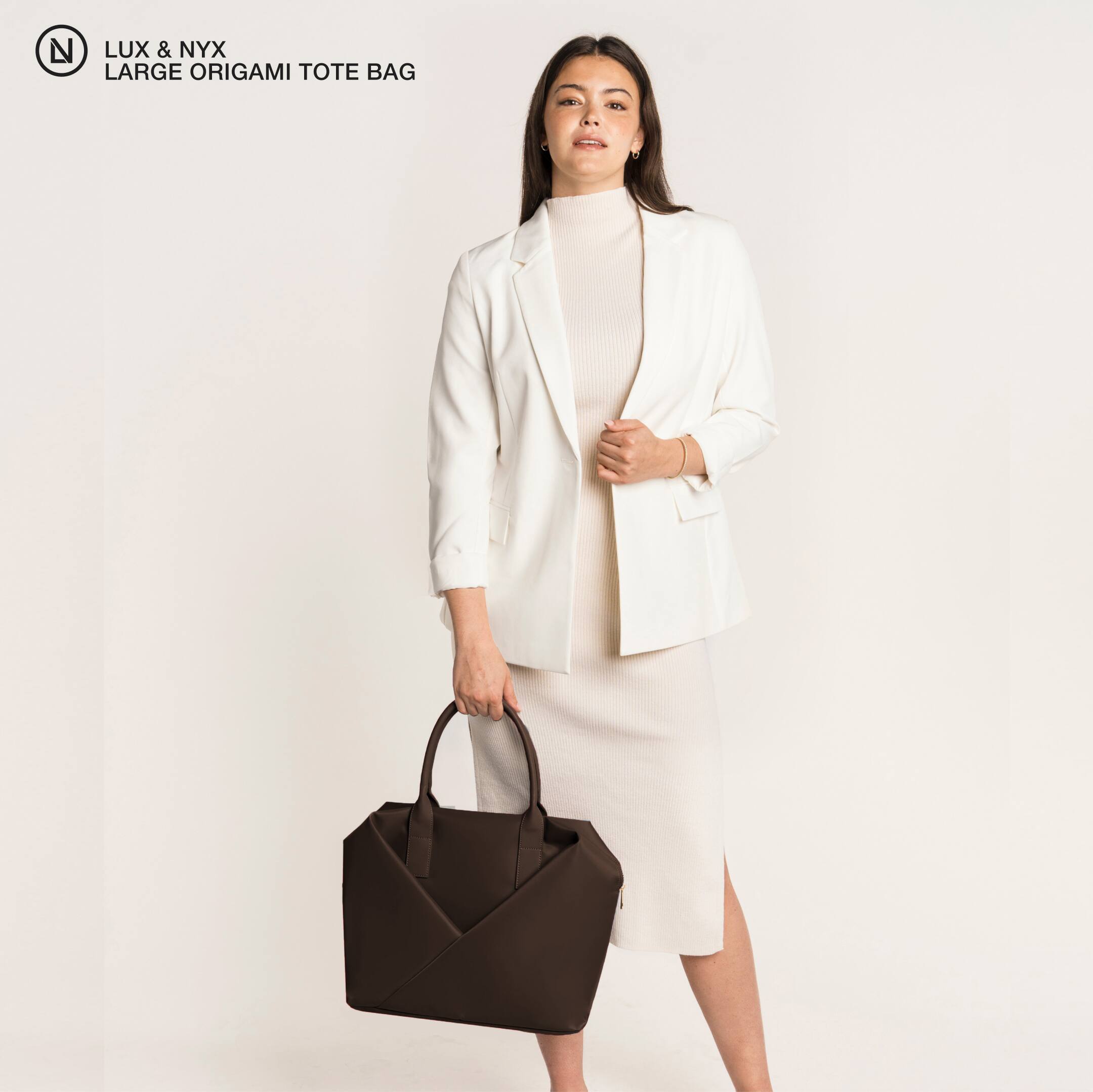 LUX & NYX LARGE ORIGAMI TOTE BAG