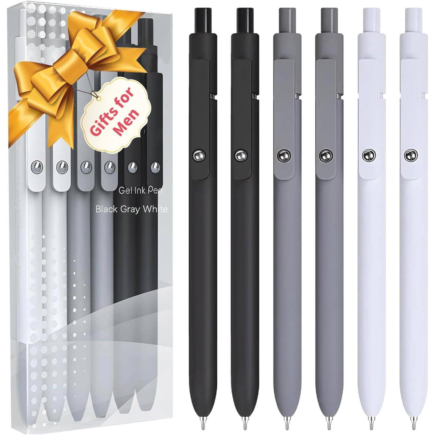 Gifts for Men

Gel Ink Pens

Black Gray White