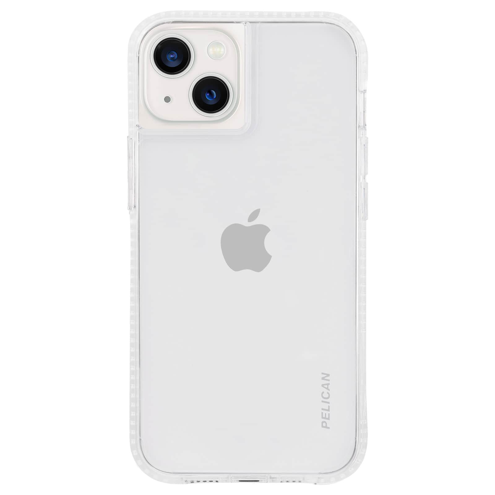 Front. Pelican - Ranger Hardshell Case w/ Antimicrobial for iPhone 13 - Clear.