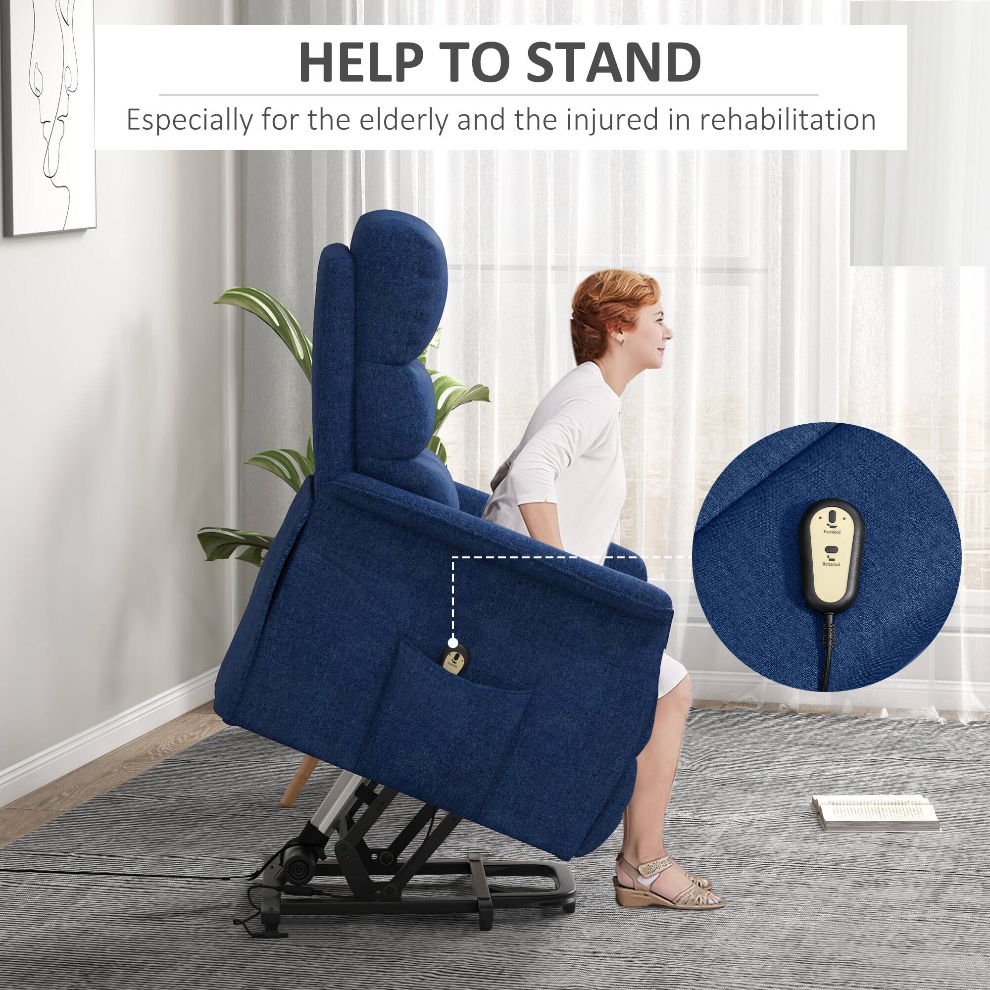 HELP TO STAND Especially for the elderly and the injured in rehabilitation