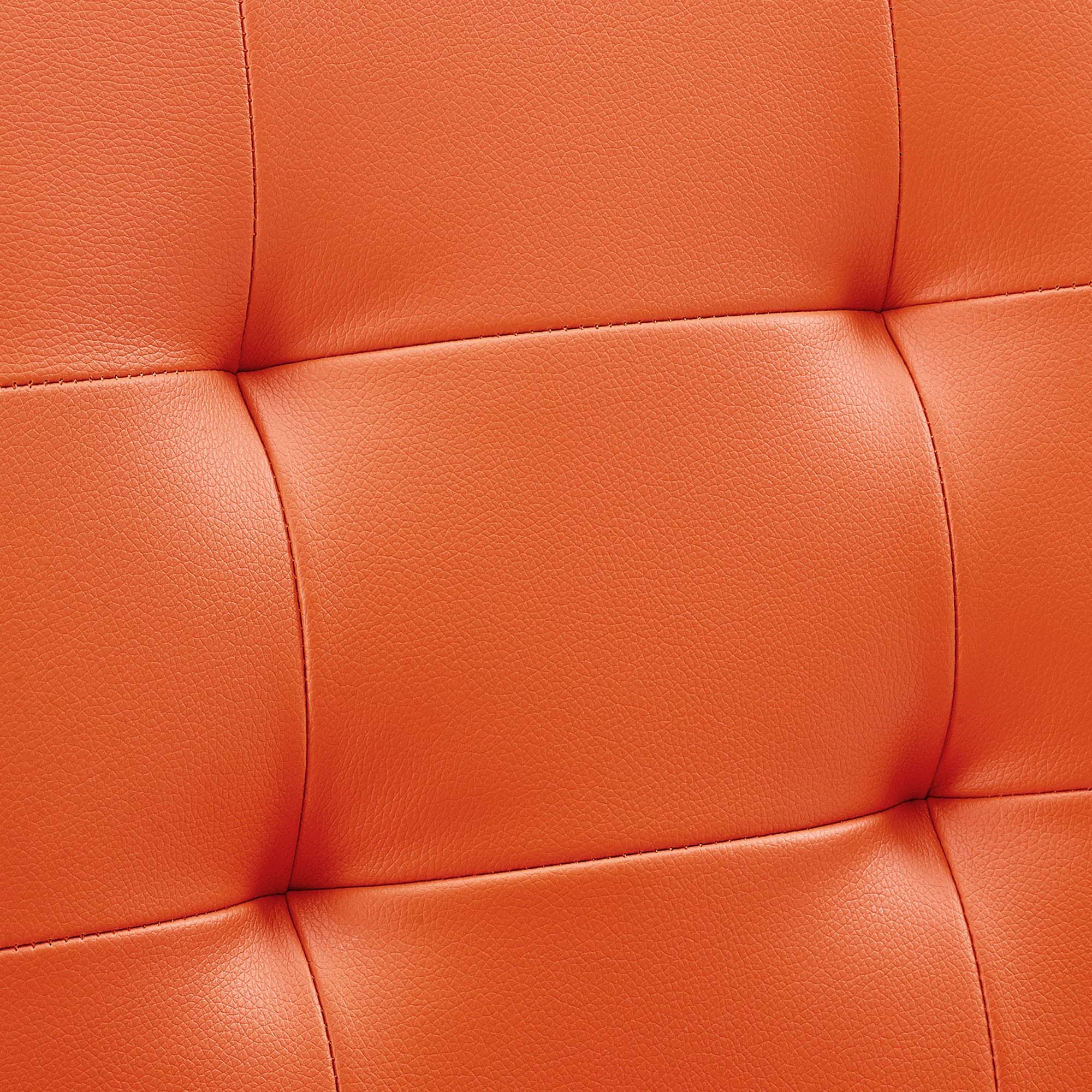 Alt View 8. Modway - Prim Armless Mid Back Office Chair by Modway - Orange.