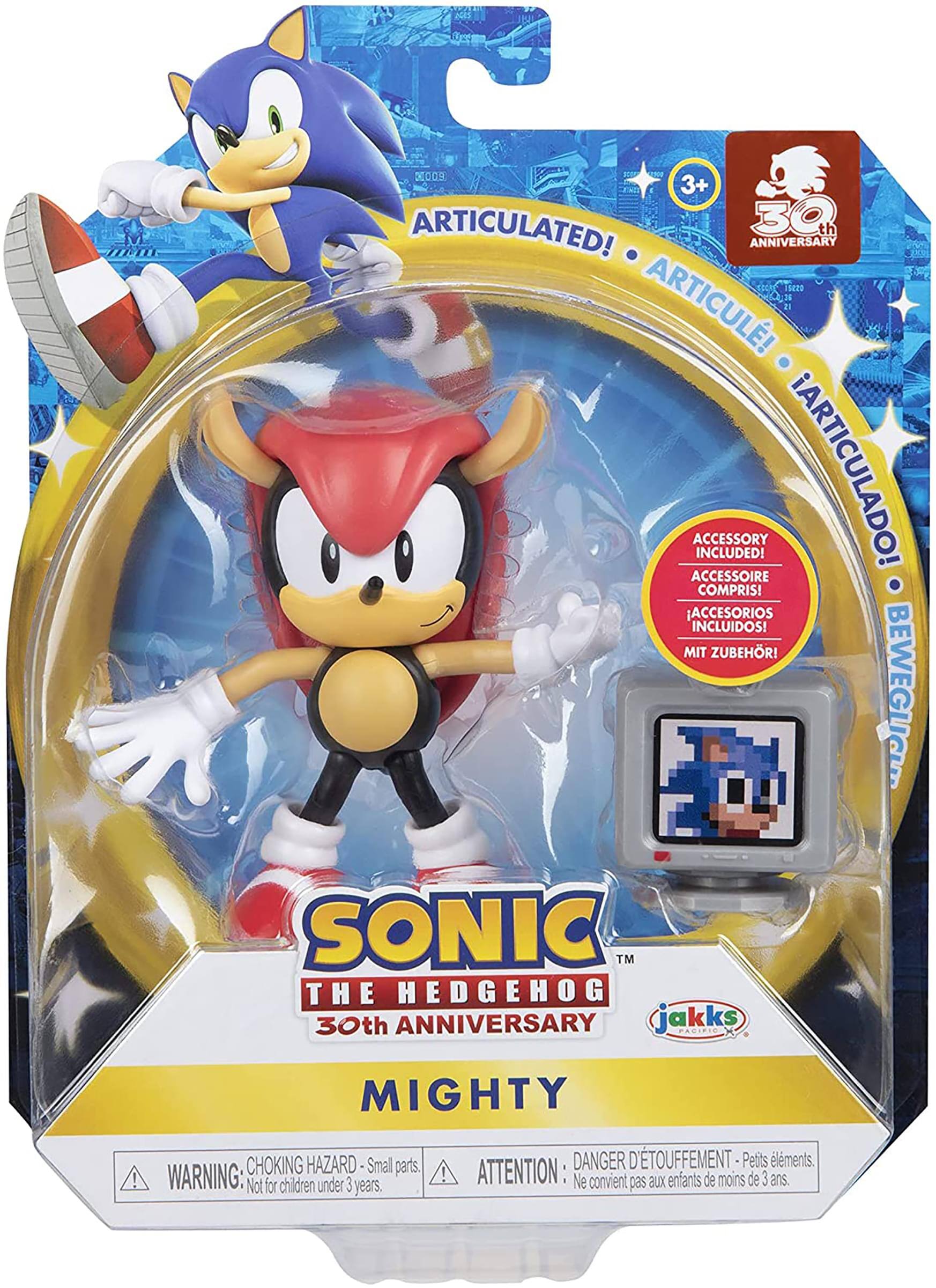 Jakks Pacific Sonic the Hedgehog 4 Inch Figure | Classic Mighty