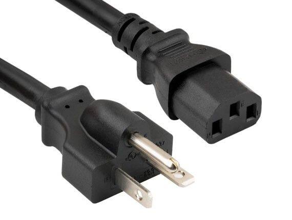 Angle. Sanoxy - Sanoxy 3ft 14 AWG 15A 250V Power Cord (NEMA 6-20P to IEC 320 C13) - Black.